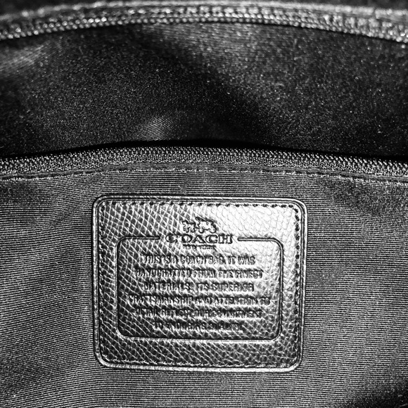 Coach Sierra in Crossgrain Black Leather Satchel - Picture 4 of 4